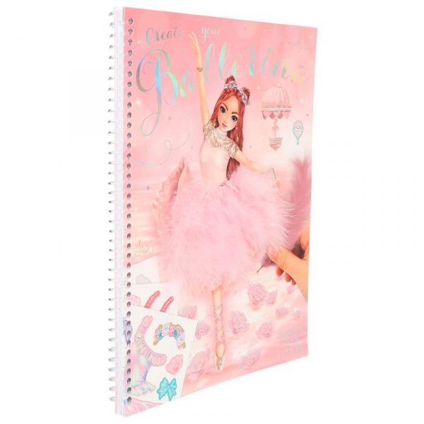 Libro para colorear TOPModel con pegatinas - Imagen 2